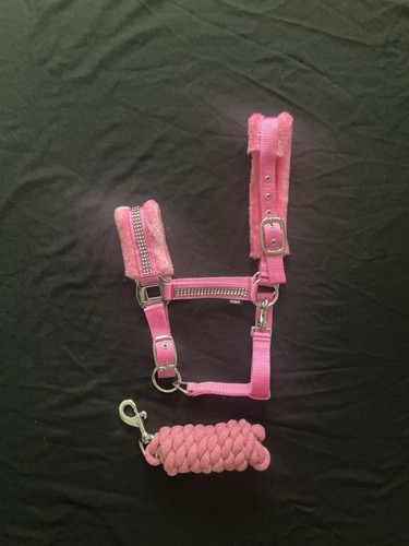 Pony size diamanté fur - size, head