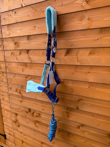 Nylon horse halter headcollar - horse,