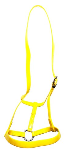 Horse under halter yellow pvc - horse,