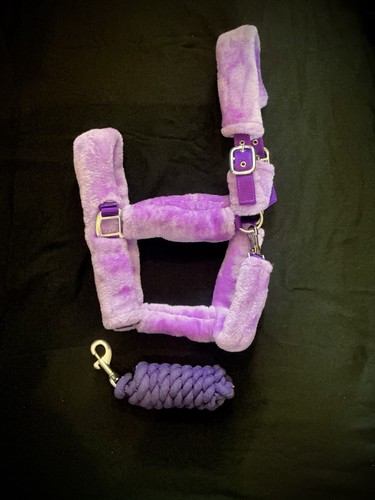 Pony size fluffy - pony, collar