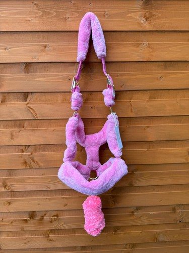 Mink nylon horse halter - mink,